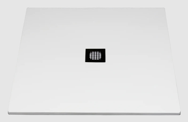 Americh RC3636CD-MW 36" x 36" ROC SS Center Drain Shower Base - Matte White