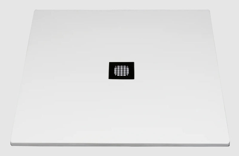 Americh RC4848CD-MW 48" x 48" ROC SS Center Drain Shower Base - Matte White