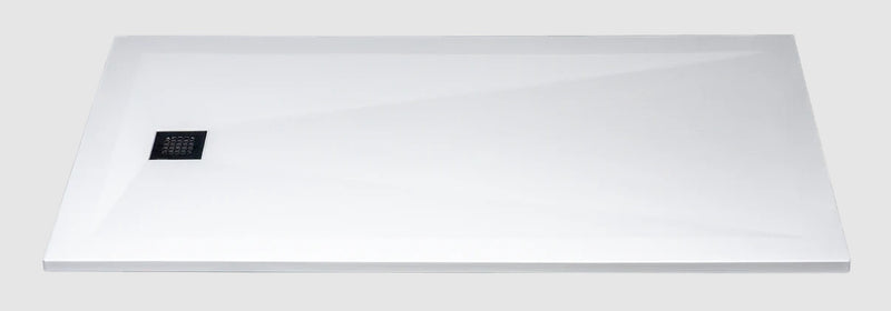 Americh RC6032ED-MW 32" x 60" ROC SS End Drain Shower Base - Matte White