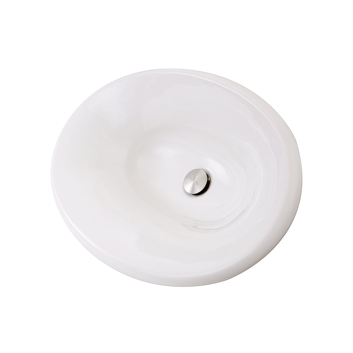Nantucket Sinks RC70640W Tortola Italian Fireclay Vanity Sink