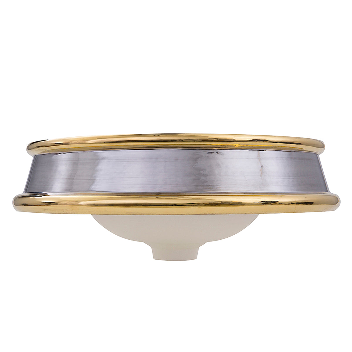 Nantucket Sinks St. Bart Fireclay Hand-decorated Vanity Sink