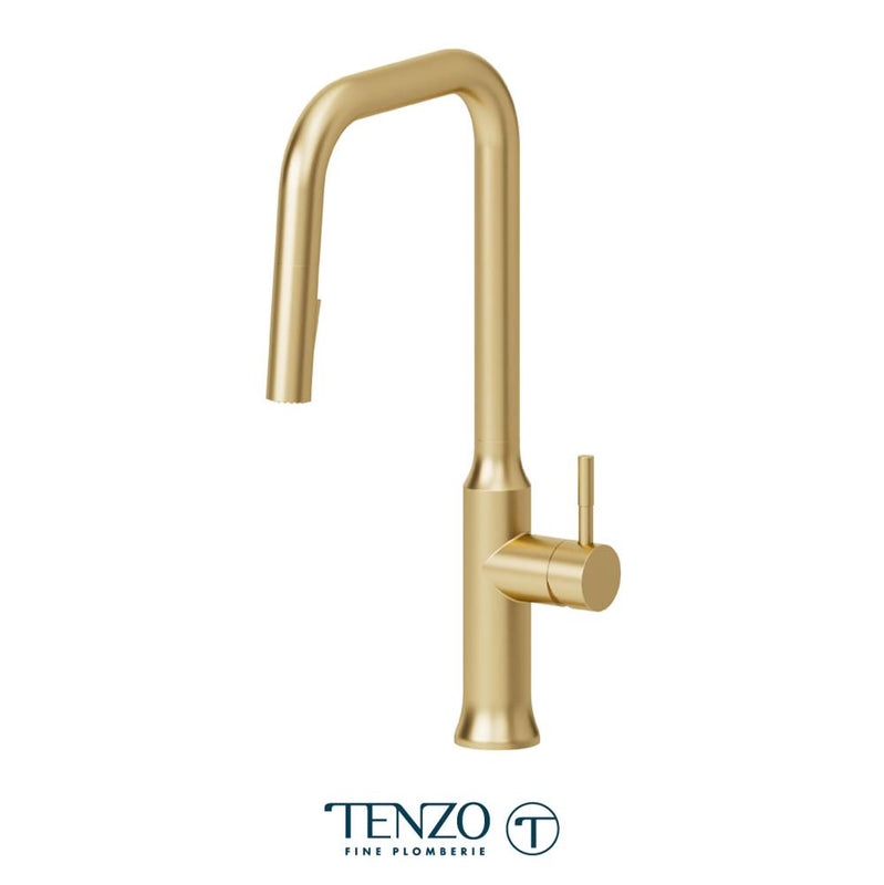 Tenzo RE131 Single-Handle Kitchen Faucet Regia With Pull-Down & 2-Function Hand Shower - Parent