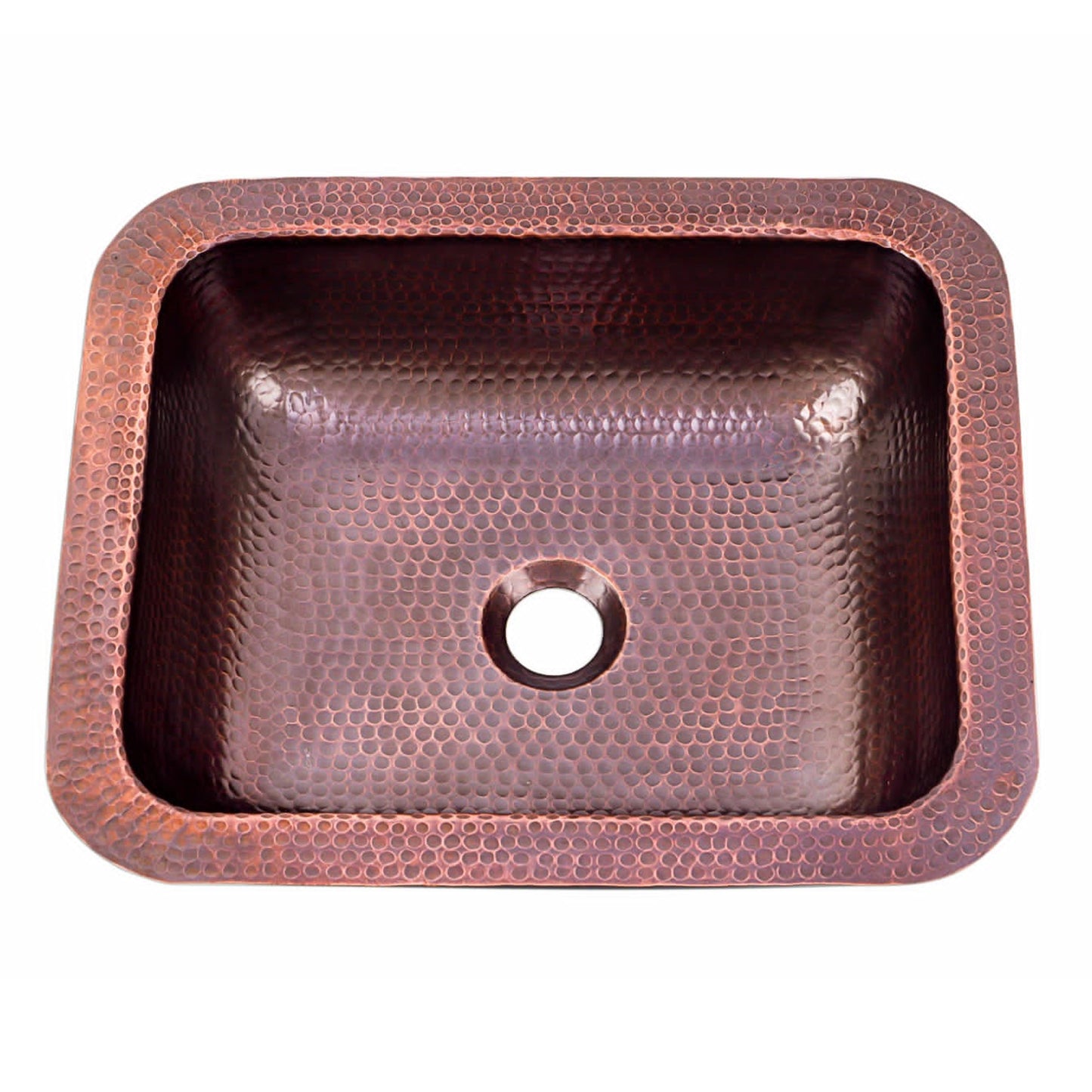 Nantucket Sinks REHC-2.5 Hammered Rectangle Bar Sink
