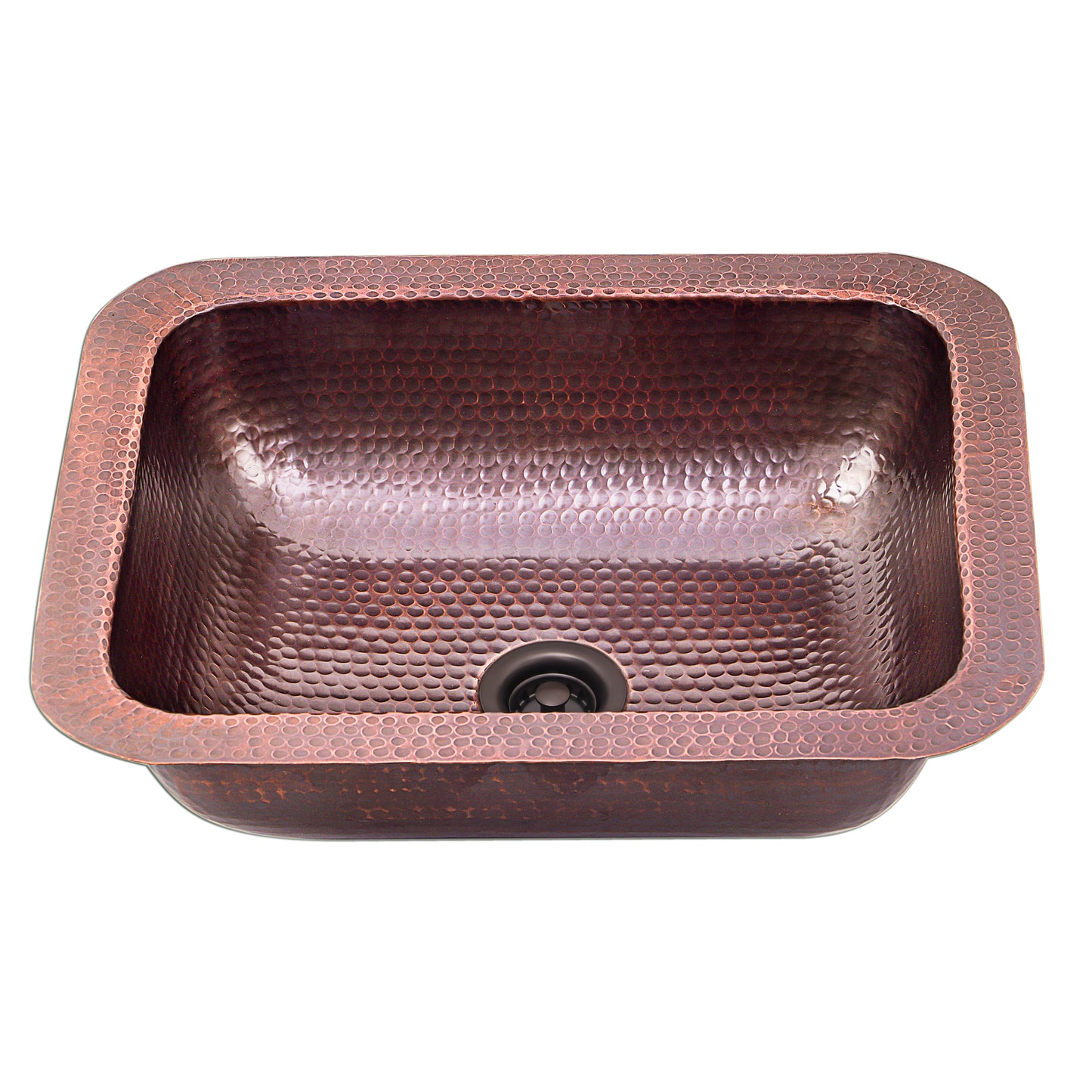 Nantucket Sinks REHC-2.5 Hammered Rectangle Bar Sink