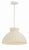 Crystorama RES-10520-MT Reese 1 Light Pendant - Matte White