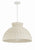Crystorama RES-10524-MT Reese 4 Light Pendant - Matte White