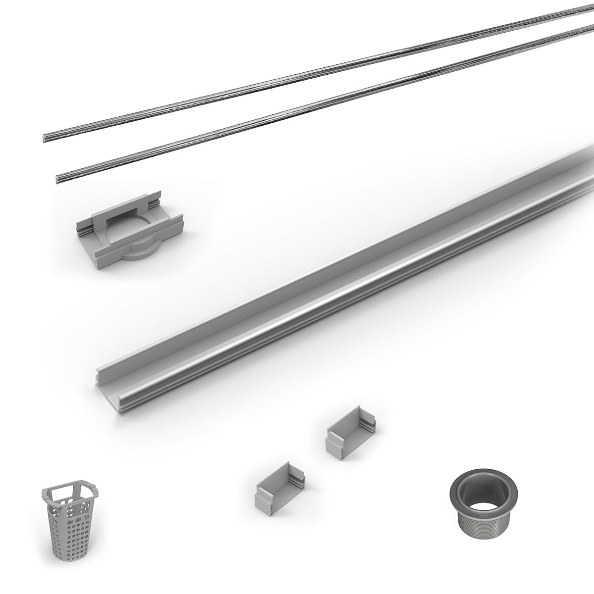 Infinity Drain RG-L 3836 36" PVC Component Only Kit for S-LAG 38 and S-LT 38 series.