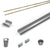 Infinity Drain RG-L 6596 96" PVC Component Only Kit for S-LAG 65, S-LT 65, and S-LTIF 65 series.