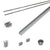Infinity Drain RG 3896 96" PVC Component Only Kit for S-AG 38 and S-DG 38 series.