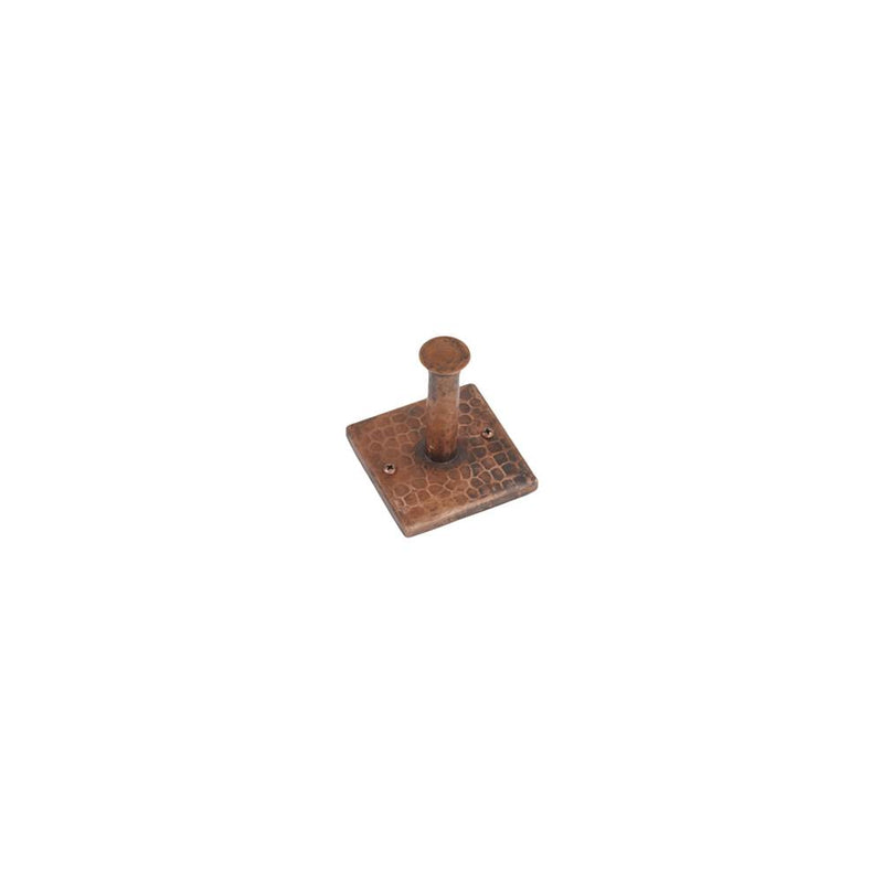 Premier Copper Products RH1 Hammered Copper Single Robe/Towel Hook
