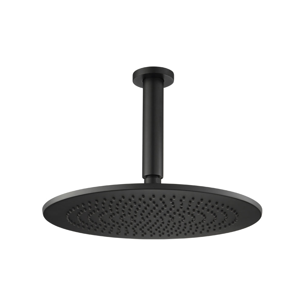 Flusso RHC.12R 12" Rain Head with 6" Ceiling Mount Arm
