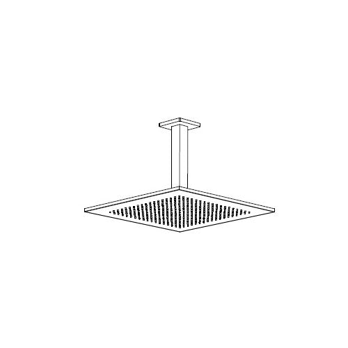 Flusso RHC.12S 12" Rain Head with 6" Ceiling Mount Arm