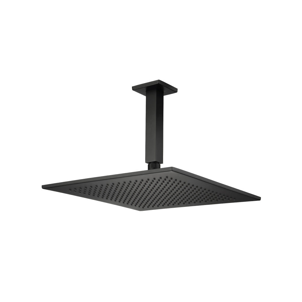 Flusso RHC.12S 12" Rain Head with 6" Ceiling Mount Arm