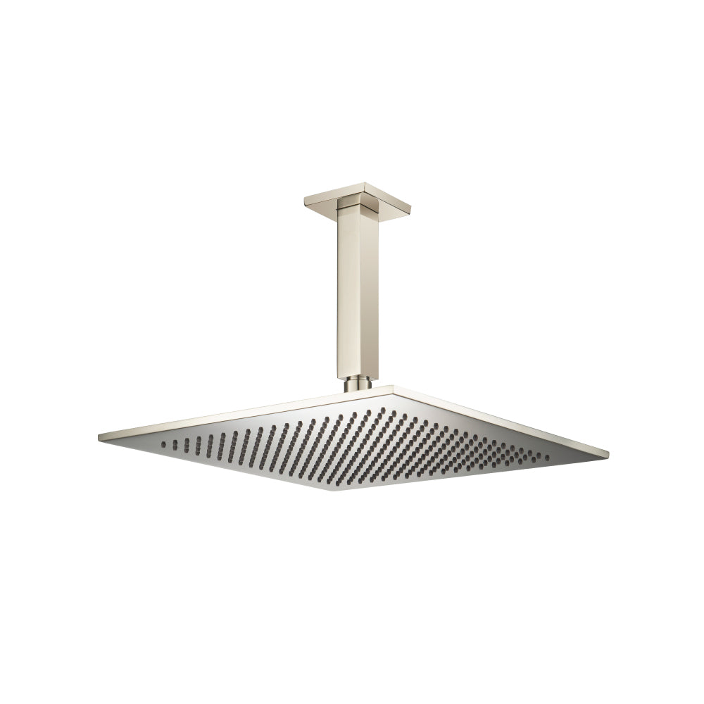 Flusso RHC.12S 12" Rain Head with 6" Ceiling Mount Arm