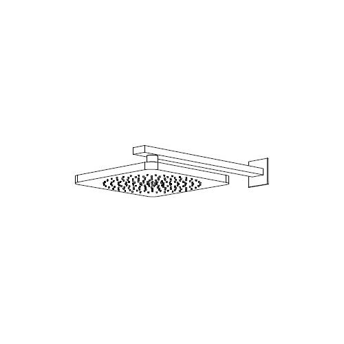 Flusso RHW.10S 10" Rain Head with 16" Arm