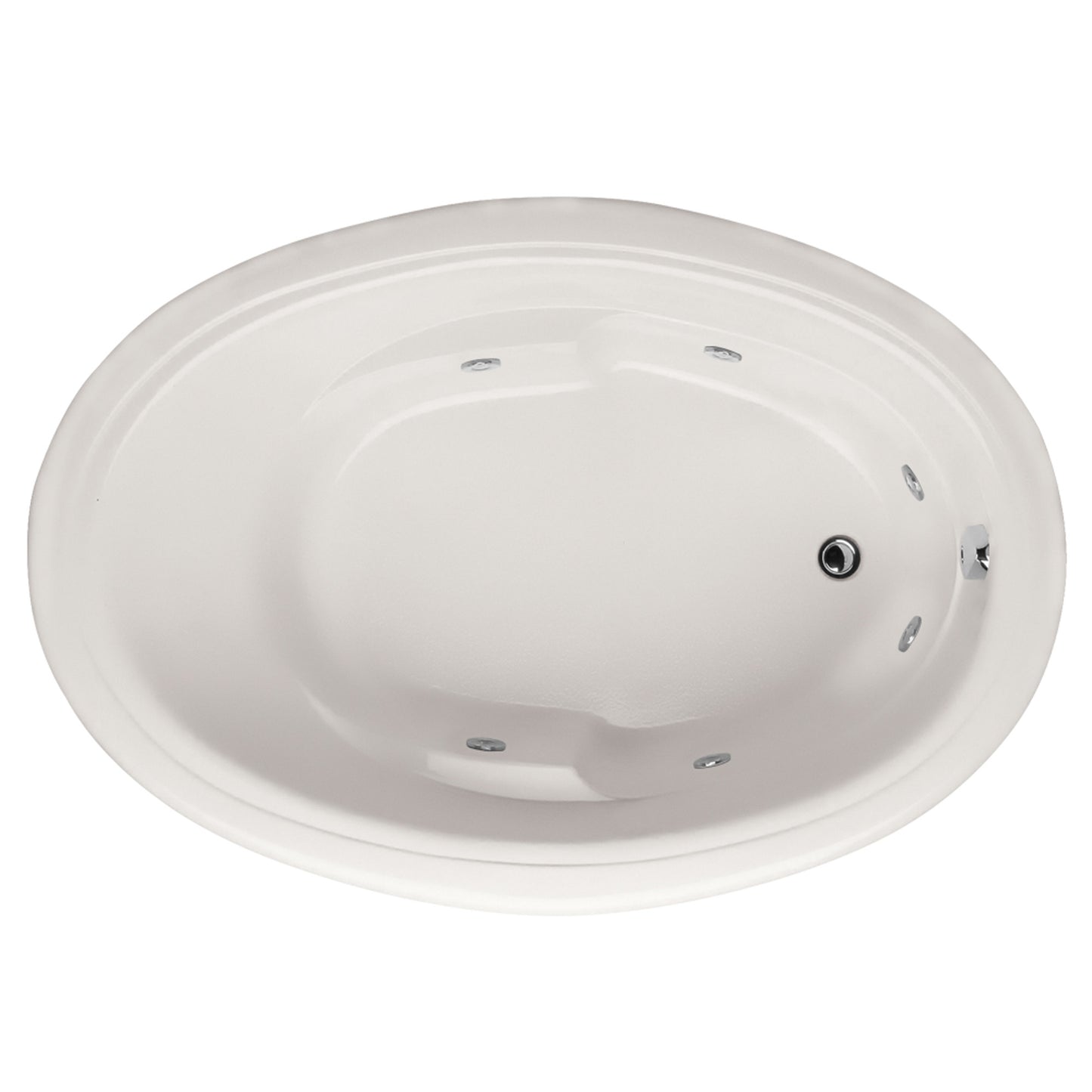 Hydro Systems RIL7242ACO Riley 72 X 42 Acrylic Airbath & Whirlpool Combo Tub System