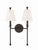 Crystorama RIV-383 Riverdale 2 Light Wall Mount
