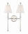 Crystorama RIV-383 Riverdale 2 Light Wall Mount