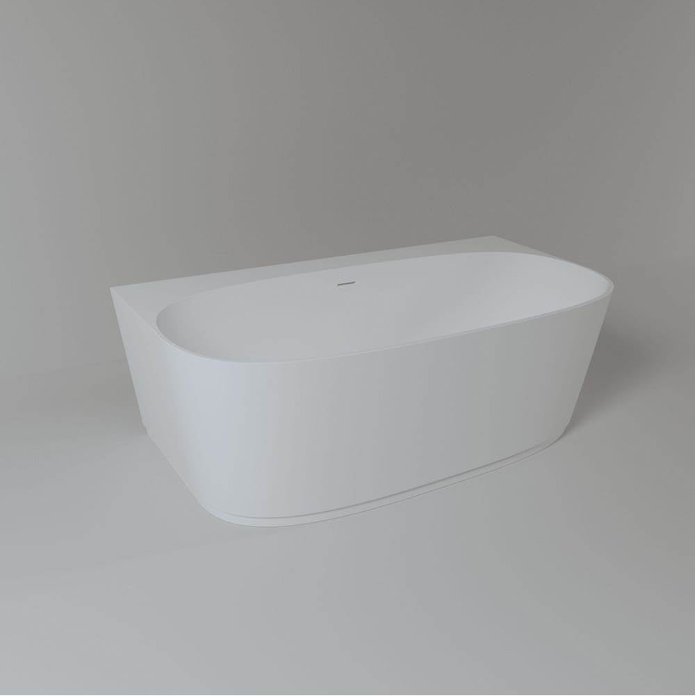 Quare design RV6333LSW Bathtub river 63x33" texture smooth super white