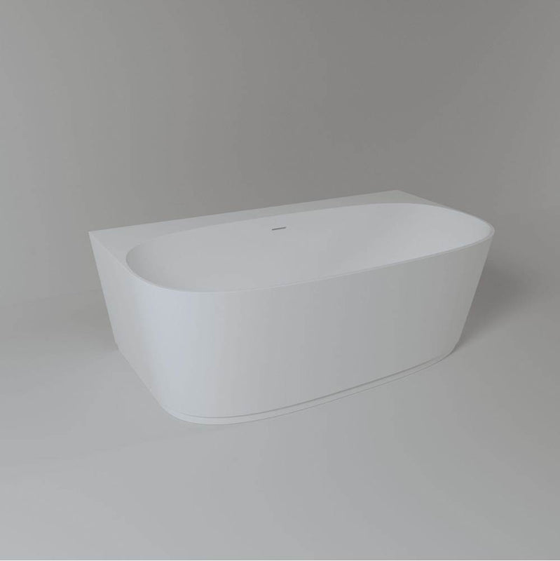 Quare design RV6333LSW Bathtub river 63x33" texture smooth super white