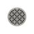 Infinity Drain RKD 5-2P 5” x 5” RKD 5 - Strainer - Link Pattern & 2" Throat w/PVC Drain Body 2” Outlet