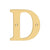 Deltana RL4D 4 Residential Letter D