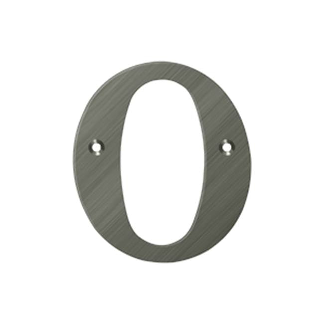 Deltana RL4O 4 Residential Letter O