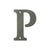 Deltana RL4P 4 Residential Letter P