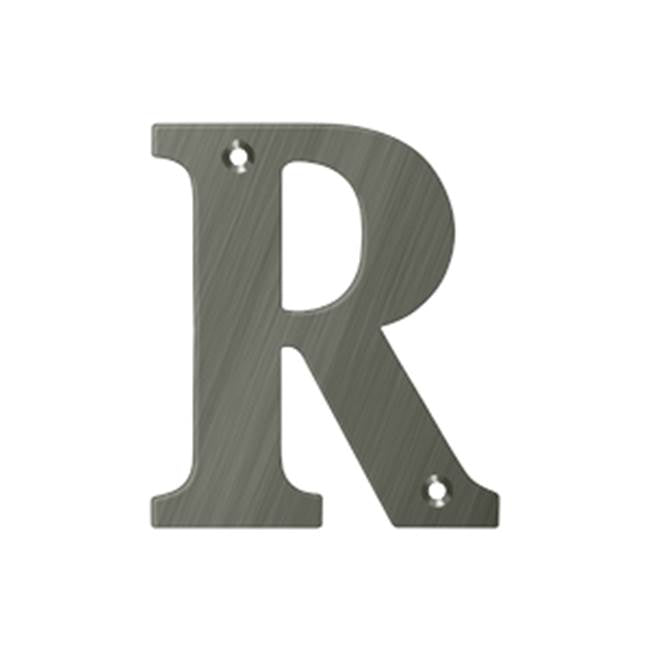 Deltana RL4R 4 Residential Letter R