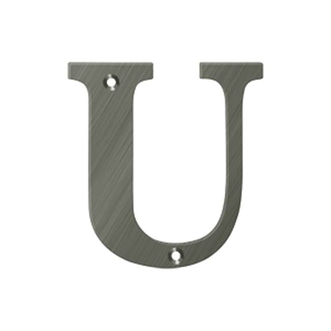 Deltana RL4U 4 Residential Letter U
