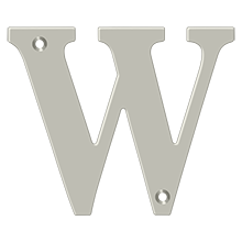 Deltana RL4W 4 Residential Letter W - Parent