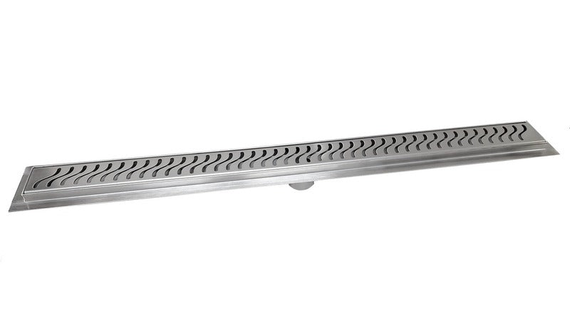 SereneDrains Linear Shower Drain Ocean Wave - Parent