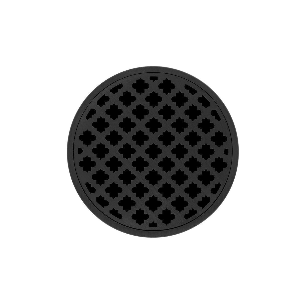 Infinity Drain RMDB 5-P 5” x 5” RMD 5 - Strainer - Moor Pattern & 2" Throat w/PVC Bonded Flange 2”, 3”, & 4” Outlet