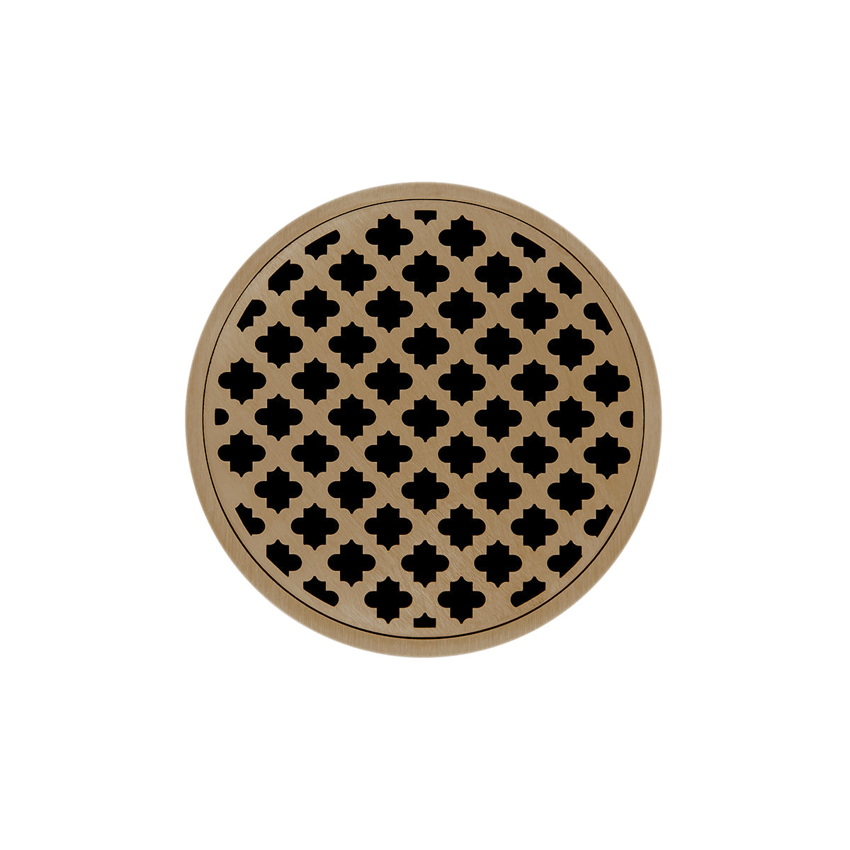 Infinity Drain RMD 5-2A 5” x 5” RMD 5 - Strainer - Moor Pattern & 2" Throat w/ABS Drain Body 2” Outlet