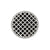 Infinity Drain RMD 5-2P 5” x 5” RMD 5 - Strainer - Moor Pattern & 2" Throat w/PVC Drain Body 2” Outlet
