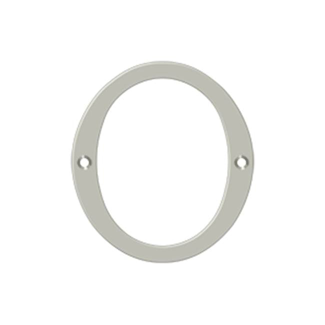 Deltana RN40 4 Numbers, Solid Brass