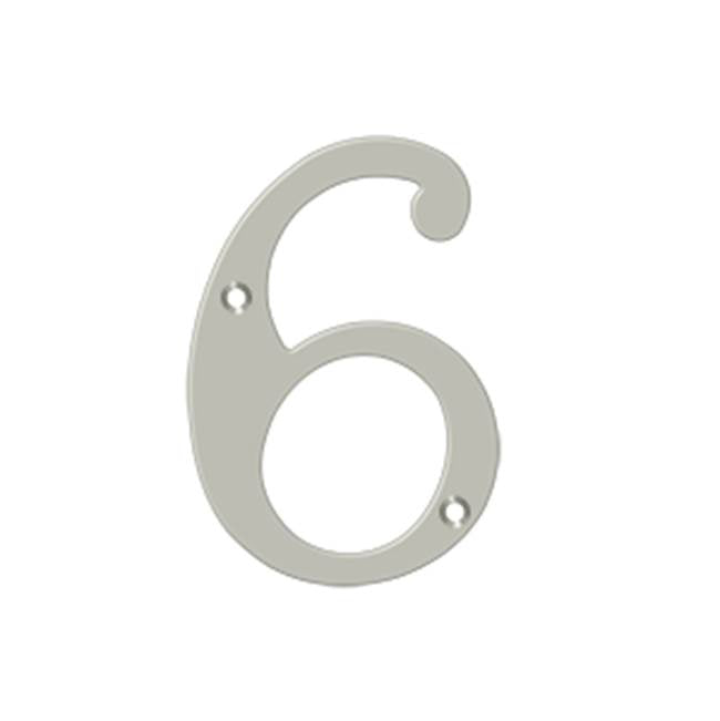 Deltana RN46 4 Numbers, Solid Brass
