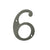 Deltana RN46 4 Numbers, Solid Brass