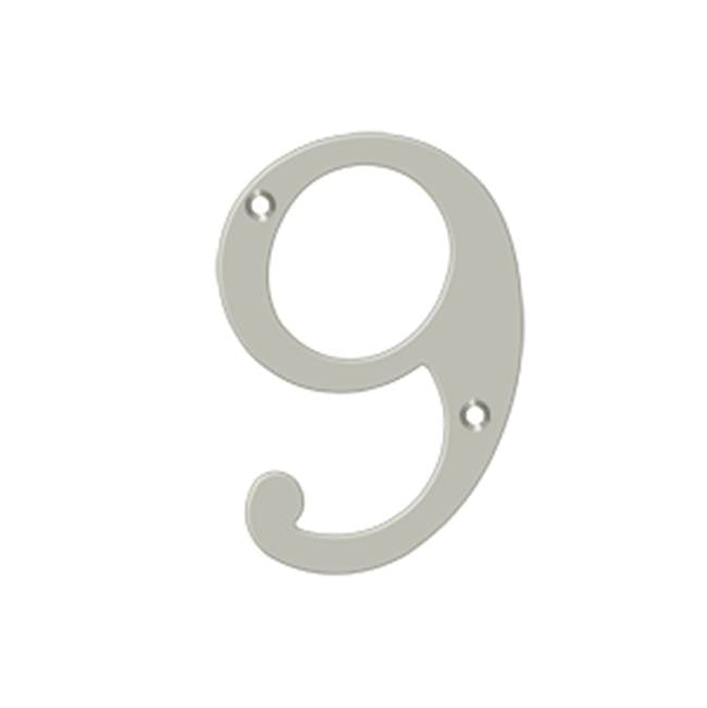 Deltana RN49 4 Numbers, Solid Brass