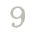 Deltana RN49 4 Numbers, Solid Brass