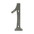 Deltana RN61 6 Numbers, Solid Brass