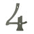 Deltana RN64 6 Numbers, Solid Brass