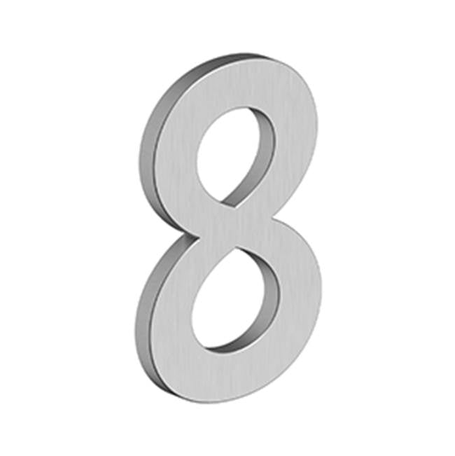 Deltana RNB8U32D 4 NUMBER 8, B Series With Risers, Stainless Steel - Parent