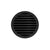 Infinity Drain RND 5-2I 5” x 5” RND 5 - Strainer - Lines Pattern & 2" Throat w/Cast Iron Drain Body 2” Outlet