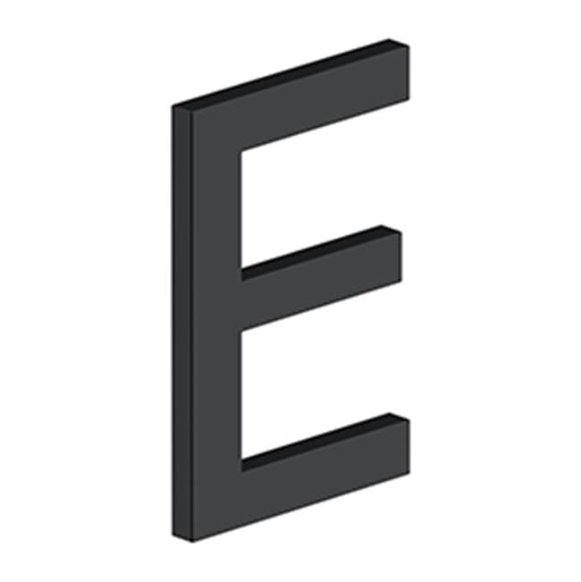 Deltana RNEEU 4 Letter E, E Series With Risers, Stainless Steel - Parent