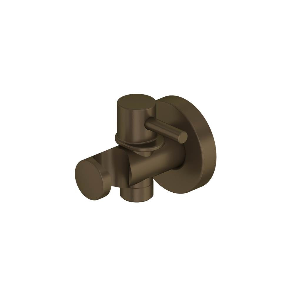 Rohl 0126WO Handshower Outlet With Holder and Integrated Volume Control