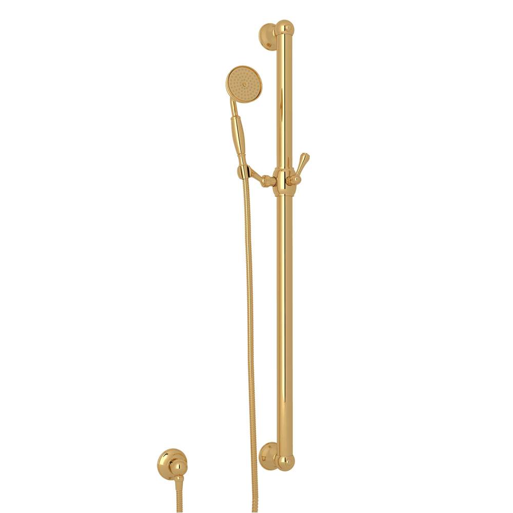 Rohl 1272E Handshower Set With 39" Grab Bar and Single Function Handshower