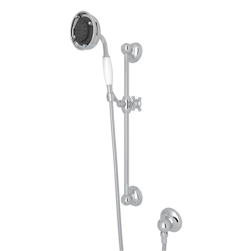 Rohl 1310 Handshower Set With 22" Slide Bar and 3-Function Handshower - Parent