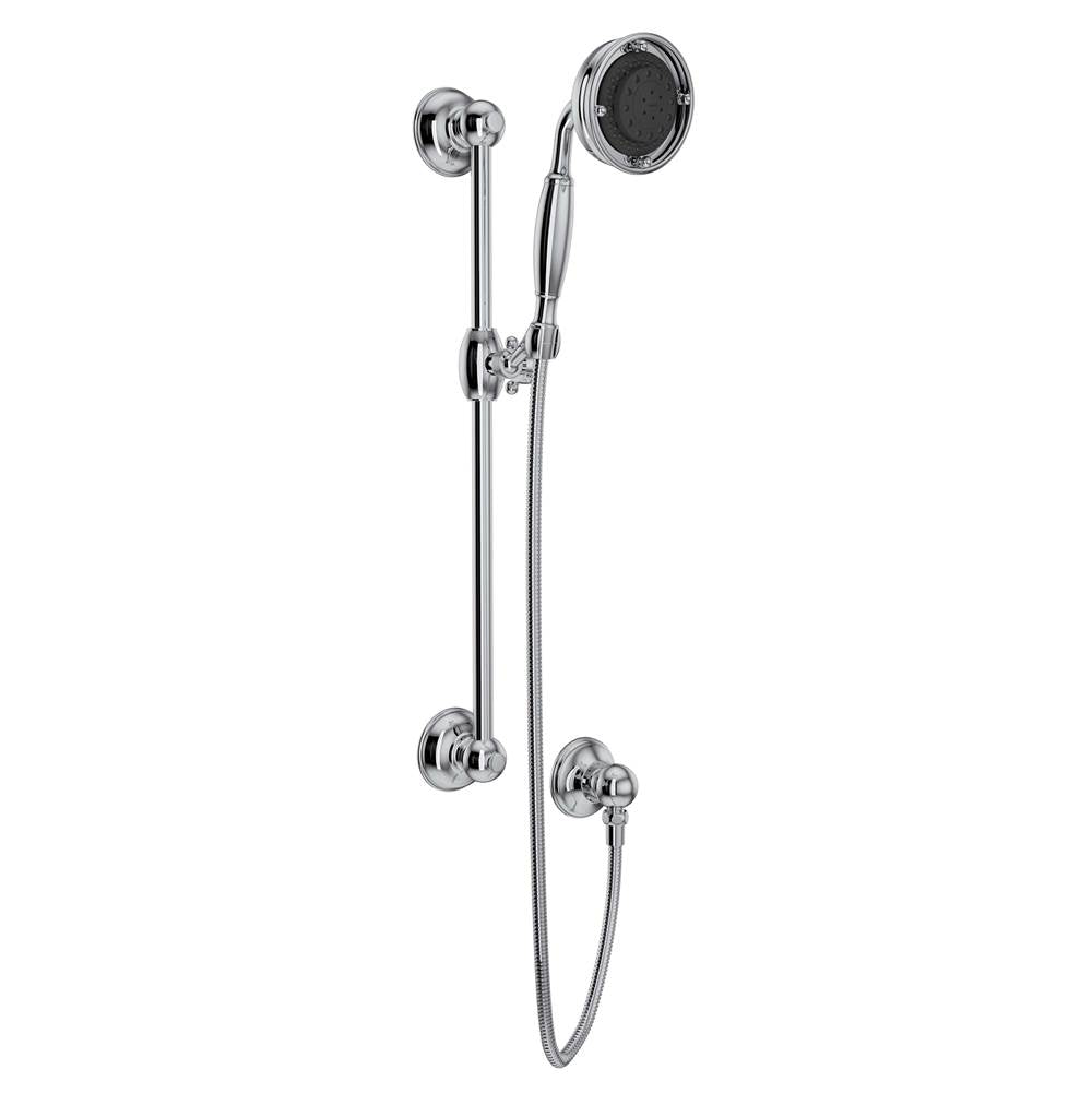 Rohl 1311 Handshower Set With 22" Slide Bar and 3-Function Handshower - Parent