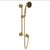 Rohl 1311 Handshower Set With 22" Slide Bar and 3-Function Handshower